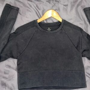 Black Women's Crop Top